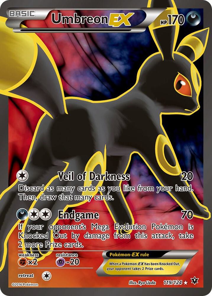 Umbreon EX 119/124 - XY Fates Collide