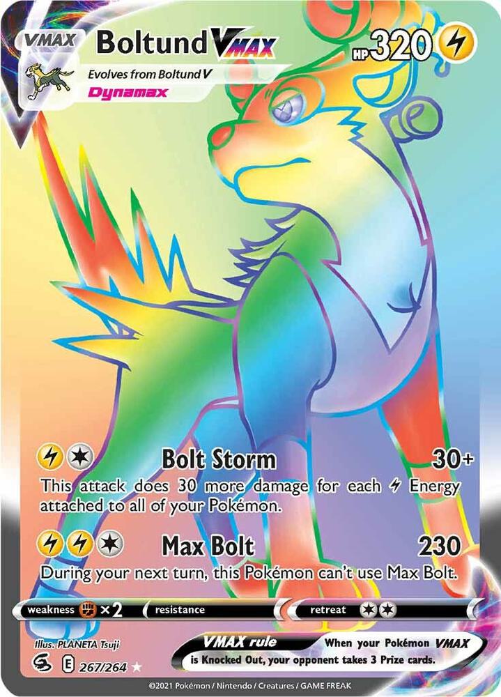 Boltund VMAX 267/264 - SWSH: Fusion Strike