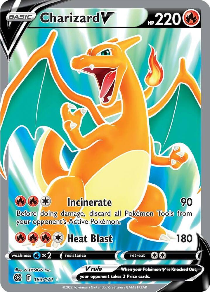 Charizard V 153/172 - SWSH: Brilliant Stars