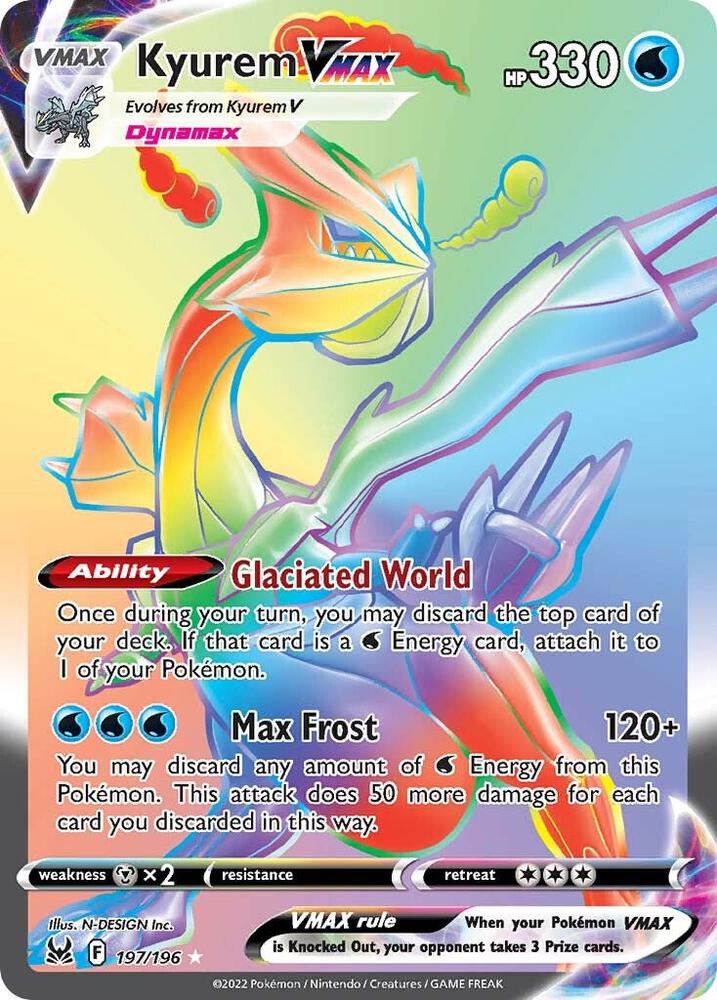 Kyurem VMAX 197/196 - SWSH: Lost Origin