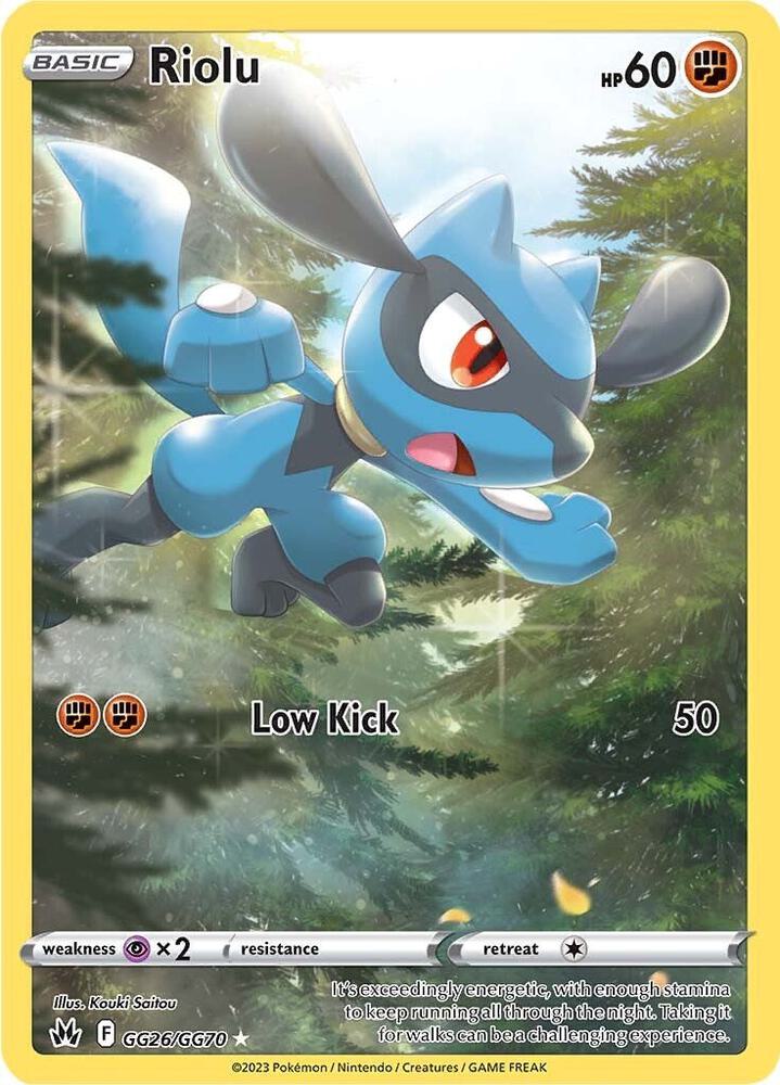 Riolu GG26/GG70 - SWSH: Crown Zenith