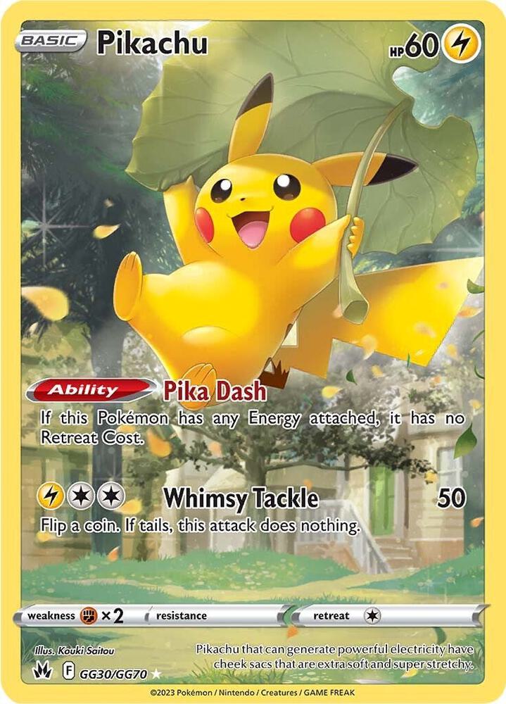 Pikachu GG30/GG70 - SWSH: Crown Zenith