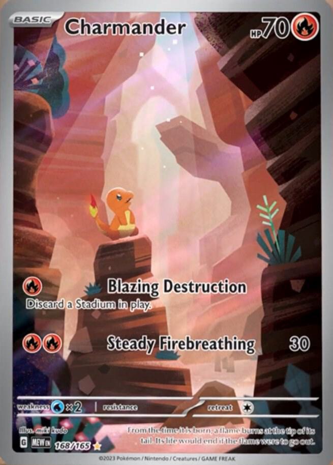 Charmander 168/165 - SV: Scarlet & Violet 151