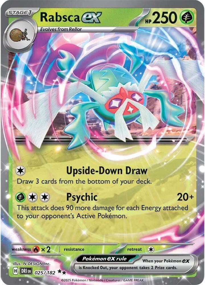Rabsca EX 025/182 - SV10 Destined Rivals
