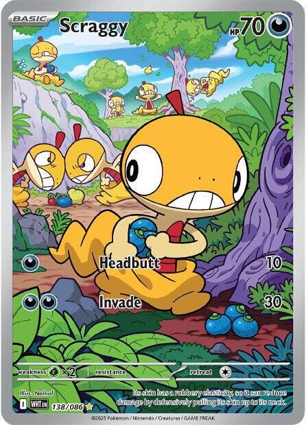 Scraggy 138/086 - SV: White Flare