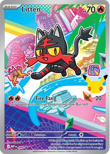 Litten 044 - ME Mega Evolution Promo