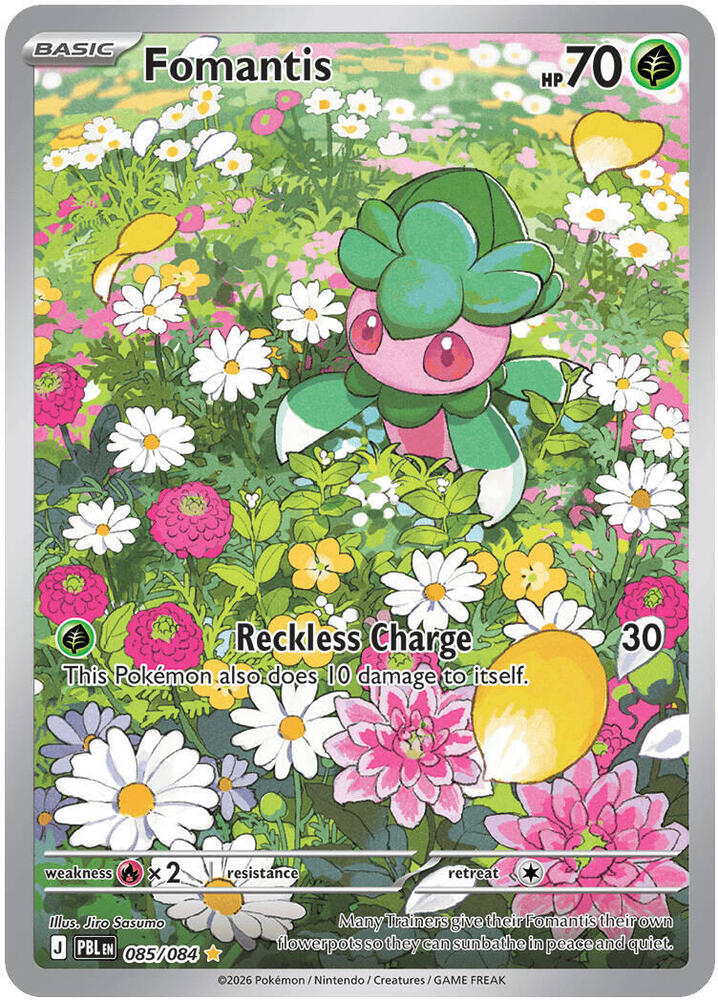 Fomantis 085/084 - ME: Pitch Black