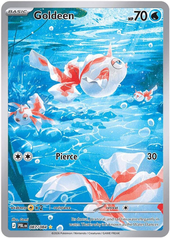 Goldeen 087/084 - ME: Pitch Black