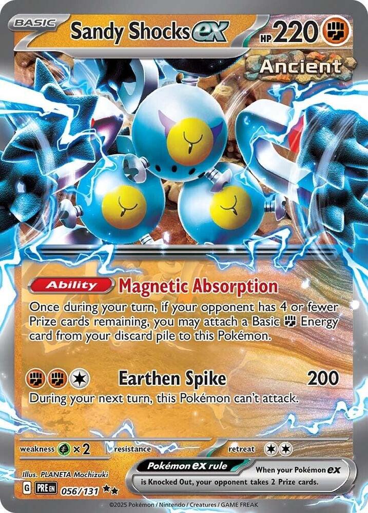 andy Shocks ex 056/131 - Prismatic Evolutions Pokémon kaart kopen - Elite TCG Shop
