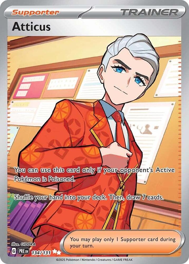 Atticus 134/131 - SV Prismatic Evolutions Pokémon kaart kopen - Elite TCG Shop
