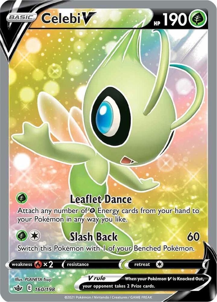 Celebi V 160/198 - SWSH: Chilling Reign Pokémon kaart kopen - Elite TCG Shop
