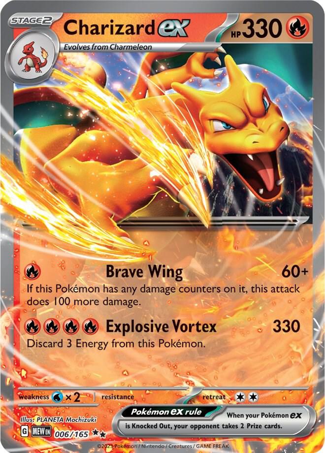 Charizard EX 006 - 151 Pokémon kaart kopen - Elite TCG Shop