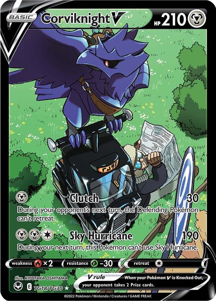 Corviknight V TG18/TG30 - Silver Tempest Pokémon kaart kopen - Elite TCG Shop