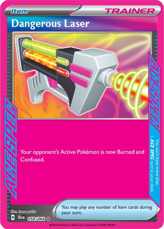 Dangerous Laser ACE 058 - Shrouded Fables Pokémon kaart kopen - Elite TCG Shop