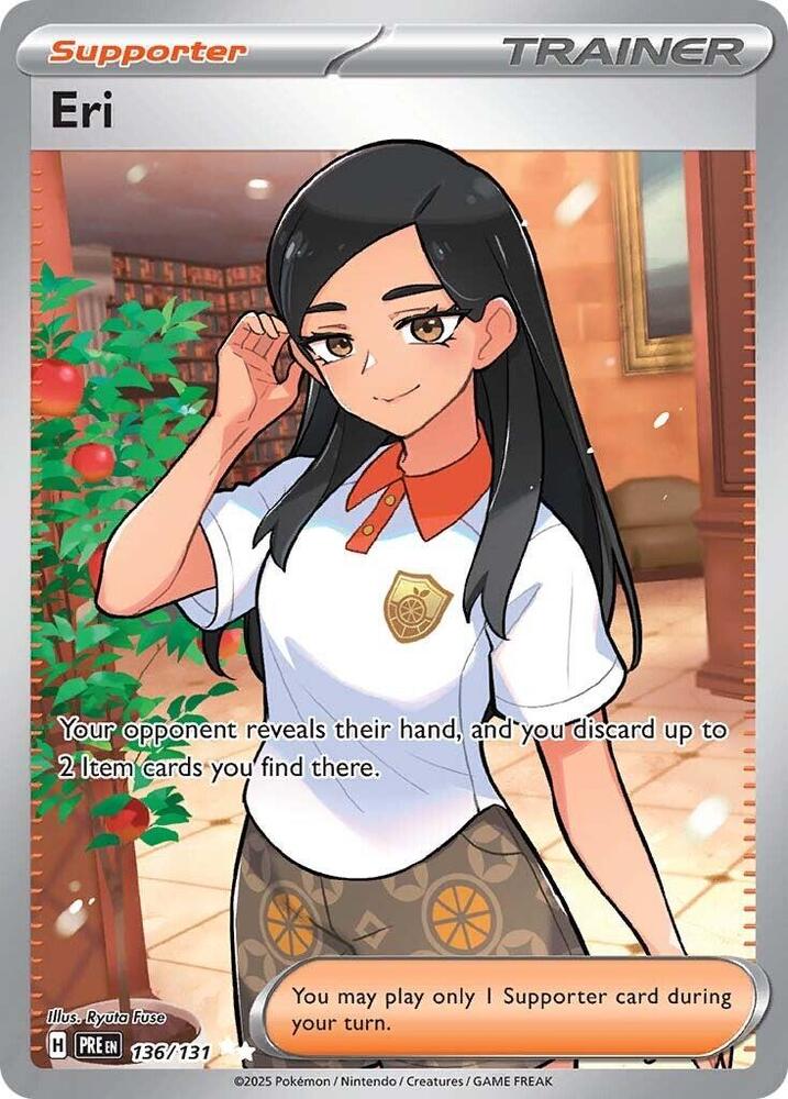 Eri 136/131 - SV Prismatic Evolution Full Art Pokémon kaart kopen - Elite TCG Shop