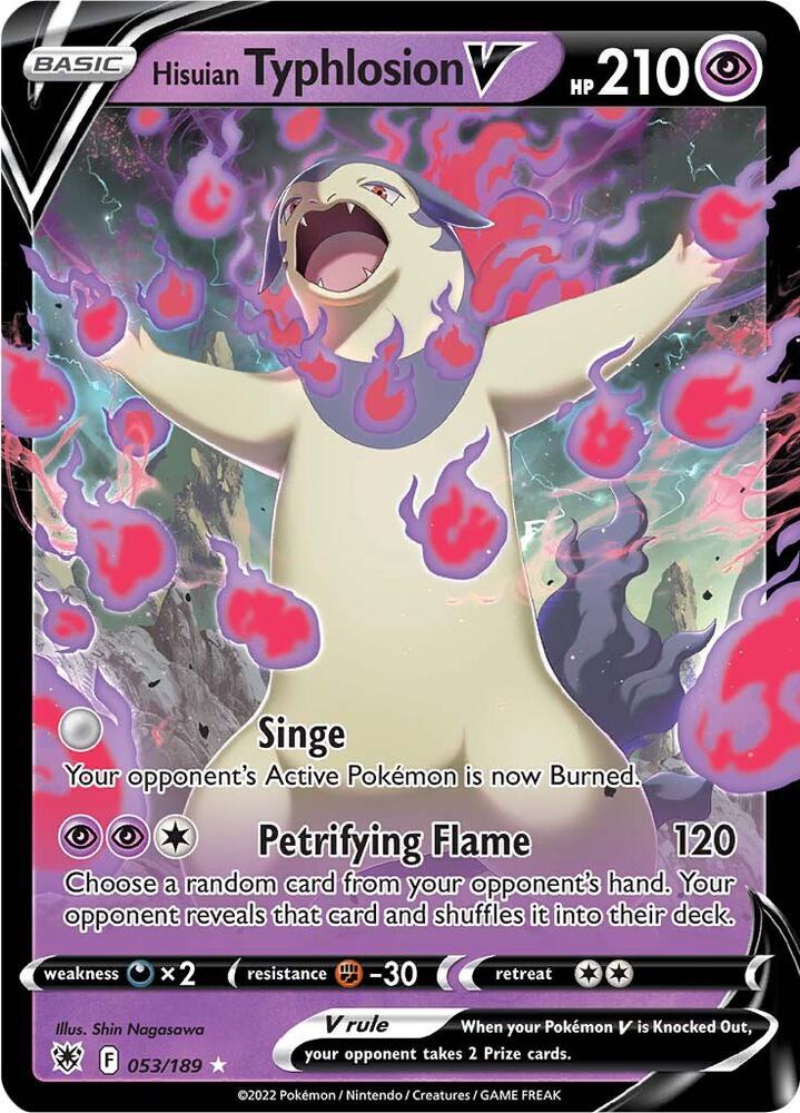Hisuian Typhlosion V 053 - Astral Radiance Pokémon kaart kopen - Elite TCG Shop