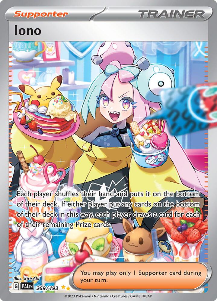 Iono 269/193 - Paldea Evolved Pokémon kaart kopen - Elite TCG Shop
