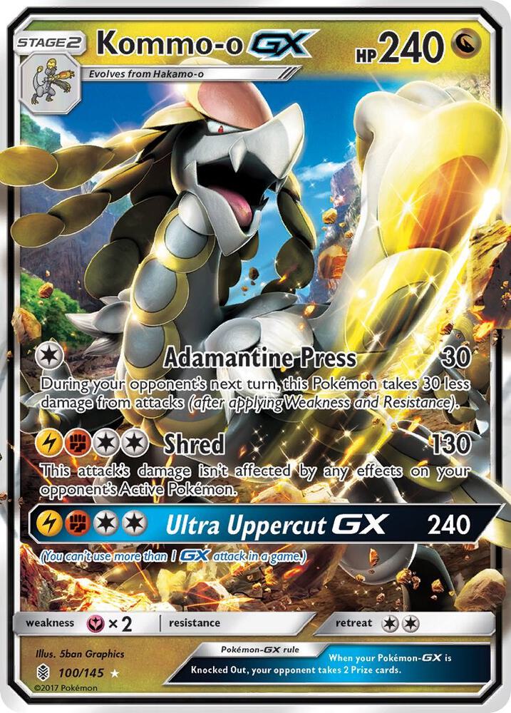 Komo' o GX 100 - Guardians Rising Pokémon kaart kopen - Elite TCG Shop
