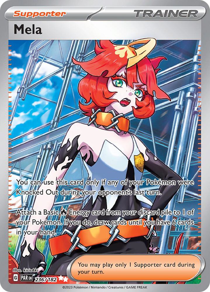 Mela 236 - Paradox Rift Full Art Pokémon kaart kopen - Elite TCG Shop
