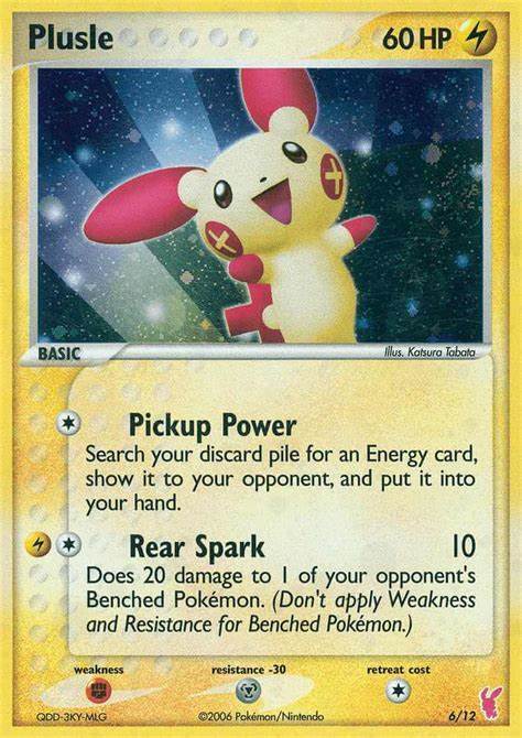 Plusle 006 - EX Trainer Kit 2 Plusle & Minun Holofoil Pokémon kaart kopen - Elite TCG Shop