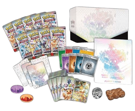 Pokemon Prismatic Evolution Elite Trainer Box Pokémon kaart kopen - Elite TCG Shop