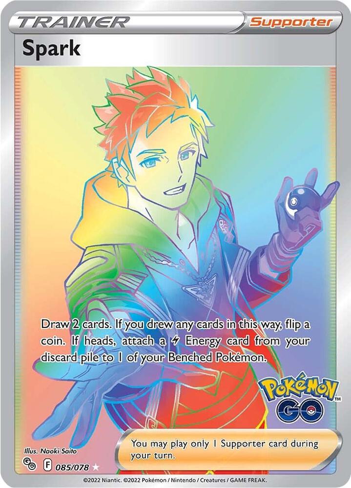 Spark 085/078 - SWSH: Pokemon Go Pokémon kaart kopen - Elite TCG Shop
