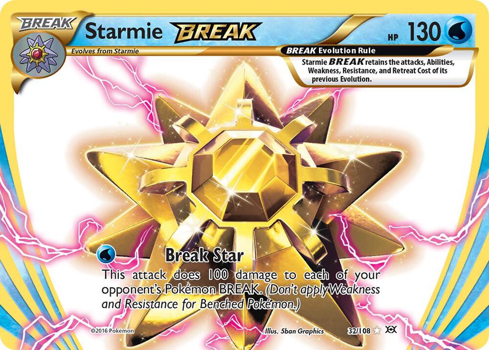 Starmie BREAK 32 - XY - Evolutions Pokémon kaart kopen - Elite TCG Shop