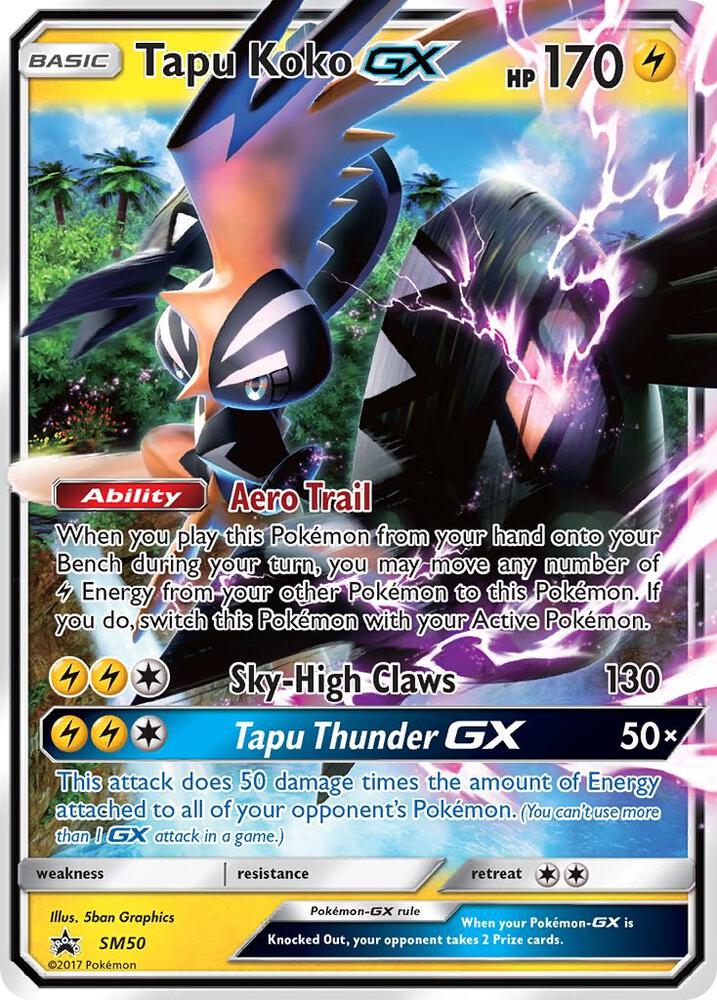 Tapu Koko GX - SM50 - SM Promos Pokémon kaart kopen - Elite TCG Shop