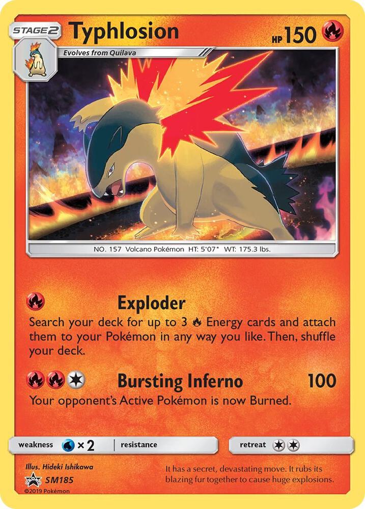 Typhlosion - SM185 - SM Promos Pokémon kaart kopen - Elite TCG Shop