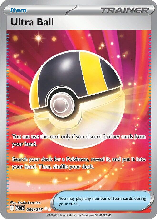 Ultra Ball 264/217 - ME: Ascended Heroes Pokémon kaart kopen - Elite TCG Shop