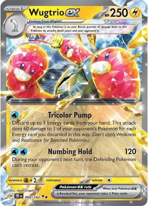 Wugtrio Ex 060 - Temporal Forces Pokémon kaart kopen - Elite TCG Shop