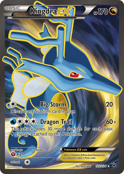 Kingdra EX 122/124 - XY Fates Colide Full Art