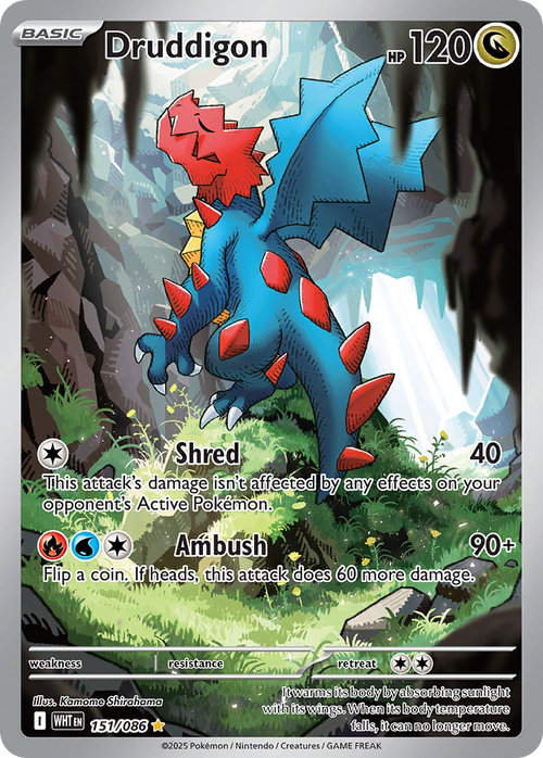 Druddigon 151/086 - SV: White Flare