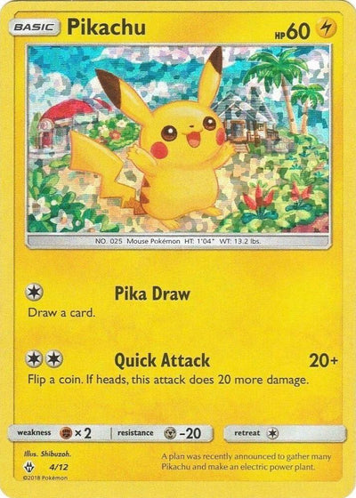 Pikachu 4/12 - McDonald's Promo 2018