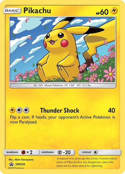 Pikachu SM206 - Sun & Moon Promo