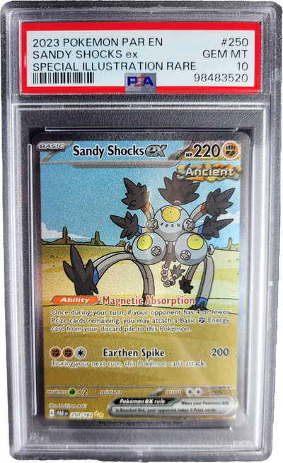 Sandy Shocks EX 250/182 - Paradox Rift PSA 10