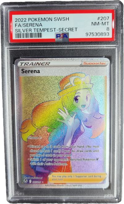 Serena 207/195 - Silver Tempest PSA 8