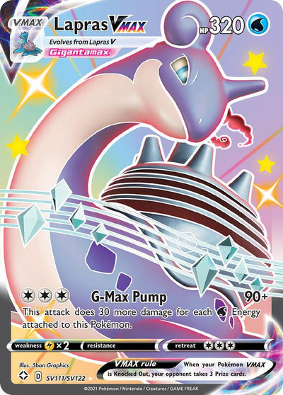 Lapras VMAX SV111/SV122 - SWSH: Shining Fates