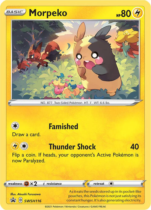 Morpeko SWSH116 - SWSH: Sword & Shield Promo