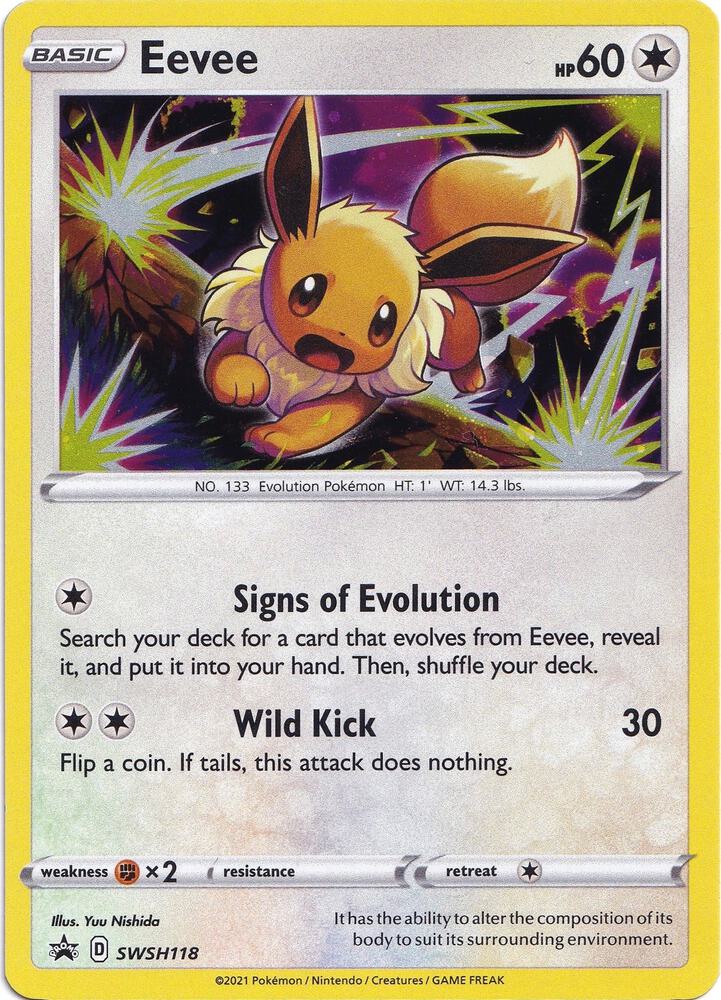 Eevee SWSH118 - SWSH: Sword & Shield Promo