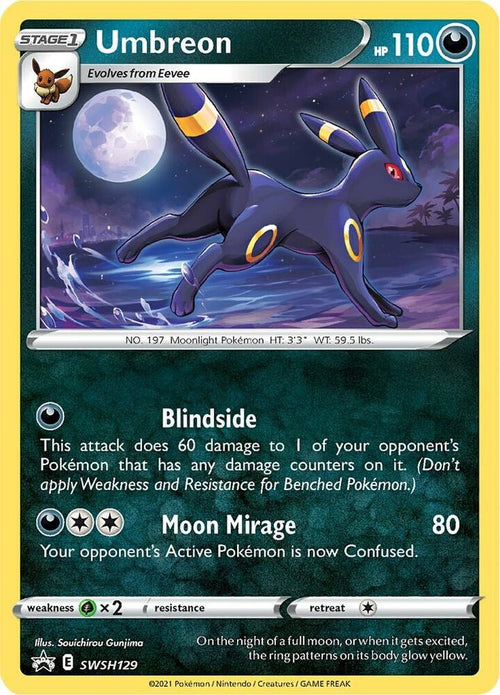 Umbreon SWSH129 - SWSH: Sword & Shield Promo