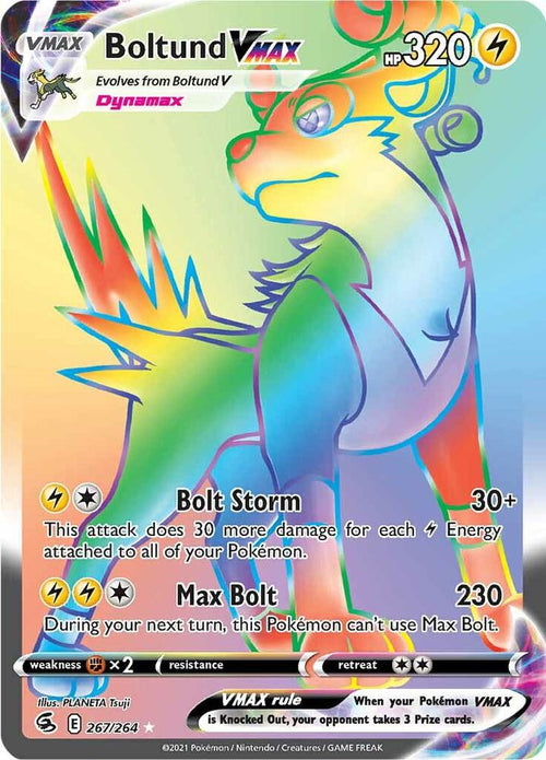Boltund VMAX 267/264 - SWSH: Fusion Strike