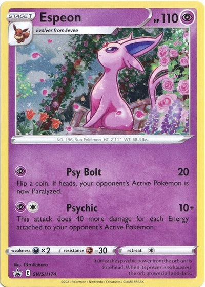 Espeon SWSH174 - SWSH: Sword & Shield Promo