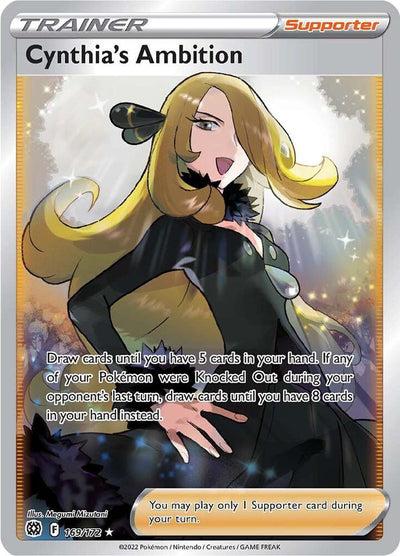 Cynthia's Ambition 169/172 - SWSH: Brilliant Stars