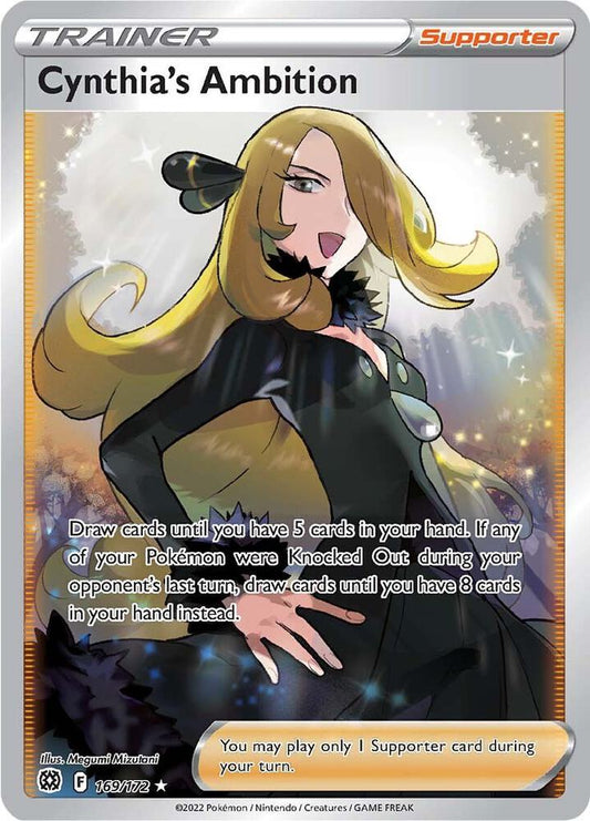 Cynthia's Ambition 169/172 - SWSH: Brilliant Stars