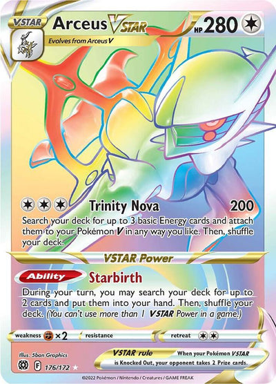 Arceus VSTAR 176/172 - SWSH: Brilliant Stars