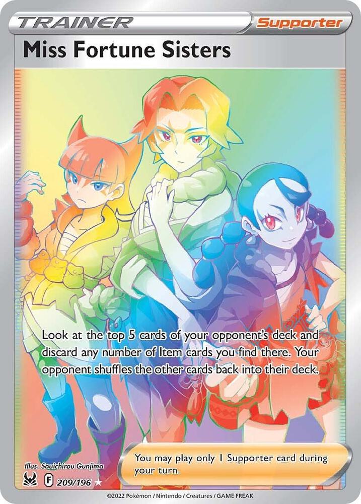 Miss Fortune Sisters 209/196 - SWSH Lost Origin