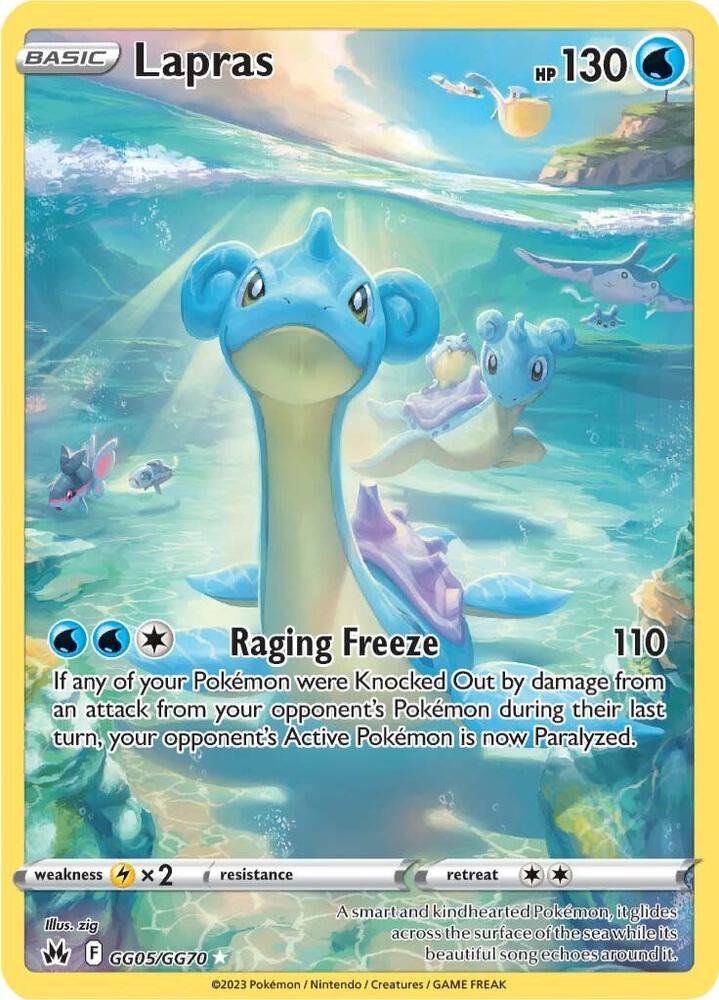 Lapras GG05/GG70 - Crown Zenith