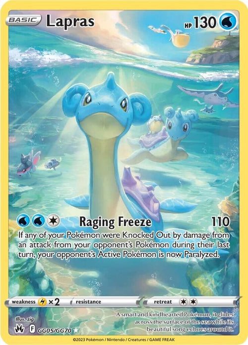 Lapras GG05/GG70 - SWSH: Crown Zenith