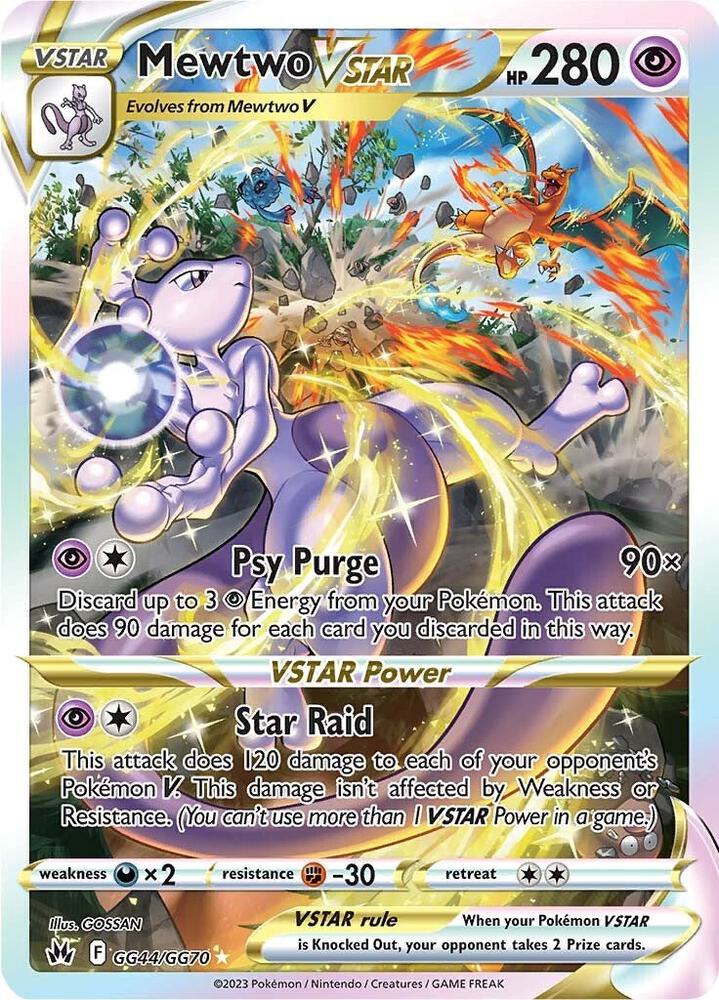 Mewtwo VSTAR GG44/GG70 - SWSH: Crown Zenith